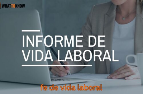 Hogar fe de vida laboral