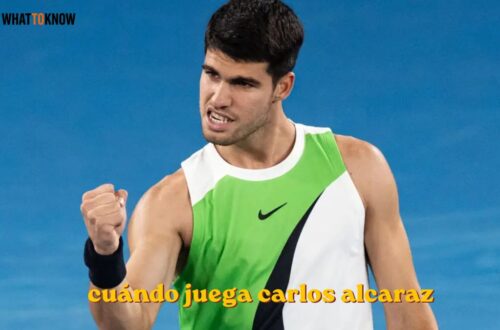 Hogar cuándo juega carlos alcaraz