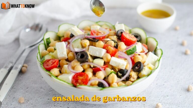 ensalada de garbanzos