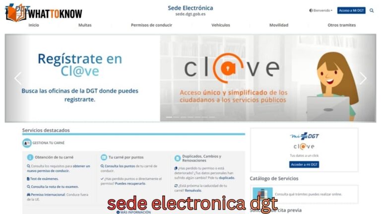 sede electronica dgt