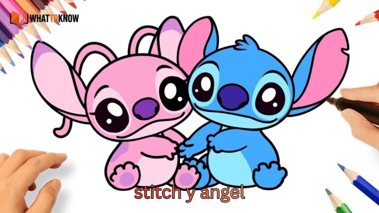 stitch y angel