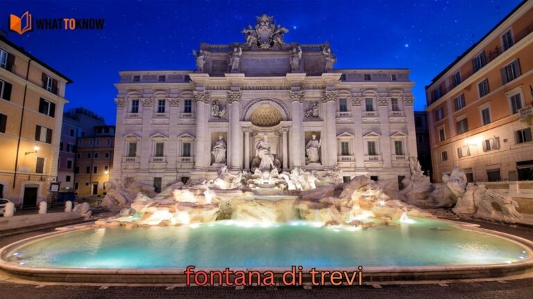 fontana di trevi