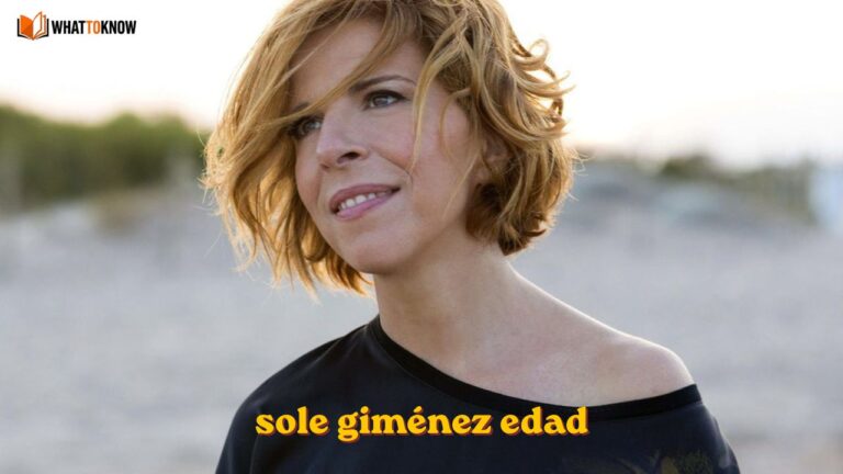 sole giménez edad
