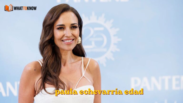 Paula Echevarría edad