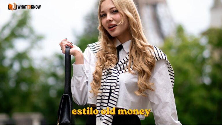 Estilo Old Money