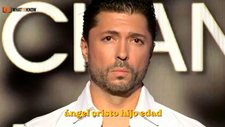 ángel cristo hijo edad